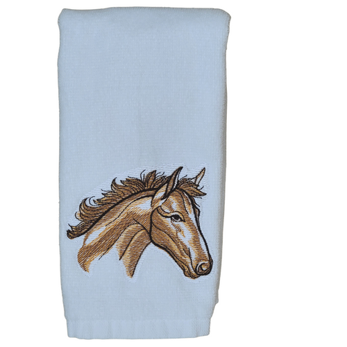 Guest Towel: Horse Head